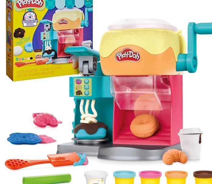 lot 1451 image: Play-Doh Donut Bakery Playset Easter Gift for Kids Ages 3 and Up - Retail $20