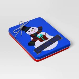 lot 4068 image: Christmas Gift Card Holder Snowman Just For You - Wondershop