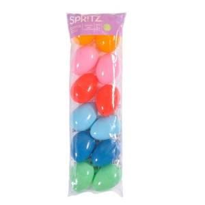 lot 4071 image: 2PK of 12ct Easter Plastic Eggs Mixed Colors - Spritz
