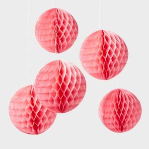 lot 4082 image: 5ct Light Pink Honeycombs - Spritz