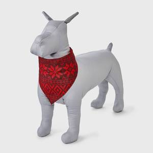 lot 4088 image: Reversible Snowflake Dog Bandana - Boots & Barkley One Size Fits Most