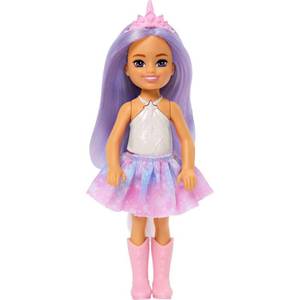 lot 4111 image: Barbie Chelsea Unicorn Purple Hair