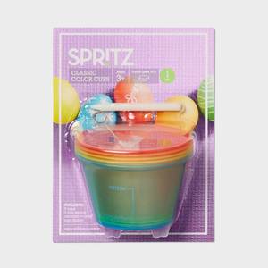lot 4128 image: 12pc Easter Egg Coloring Cup Basic - Spritz