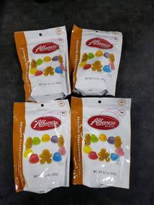 4pk Albanese Worldâs Best Jolly Gingerbread Gummie Christmas Candy - 8.5oz