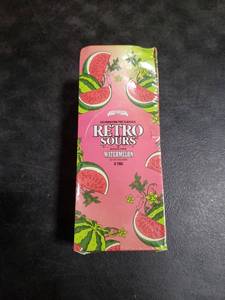 lot 5442 image: Iconic Candy Retro Sours Watermelon 8 Tins