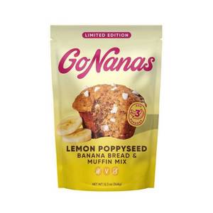 lot 5522 image: GoNanas Easter Lemon Poppyseed Banana Bread Mix - 12.3oz