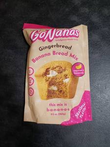 lot 5721 image: GoNanas Gingerbread Banana Bread Mix