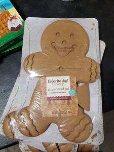 lot 5876 image: Favorite Day Bakery Gingerbread Pal Cookie Ready to Decorate