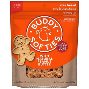 lot 6288 image: Buddy Biscuits Peanut Butter Soft and Chewy Dog Treats - 6oz