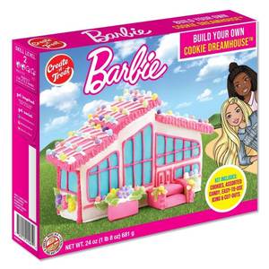 lot 6317 image: Christmas Barbie Dream House Kit - 24oz