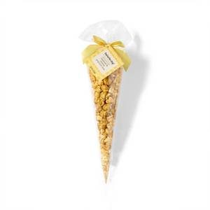 lot 6369 image: 2pk Easter Cheddar and Caramel Corn Mix Popcorn Cone - 2oz - Favorite Day