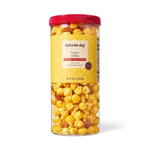 lot 7253 image: Christmas Butter Toffee Caramel Corn Clusters Popcorn - 16oz - Favorite Day