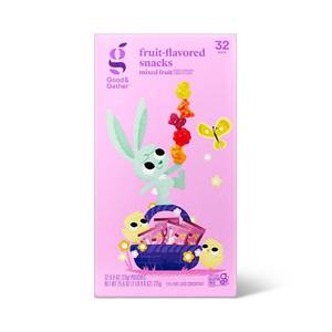 lot 6954 image: Spring Easter Fruit Snacks - 25.6oz32ct - Good & Gather