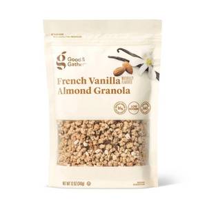 lot 7142 image: Good and Gather FRENCH VANILLA FLAVORED ALMOND GRANOLA