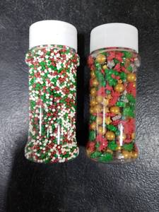 lot 7143 image: 2pk Holiday Sprinkles