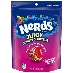 lot 7162 image: Nerds Juicy Gummy Cluster Candies - 7.15oz