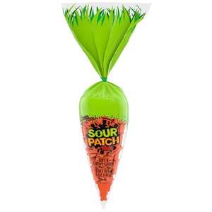 lot 7216 image: 2pk SOUR PATCH KIDS Easter Carrot Candy - 5oz