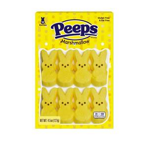 lot 7271 image: 3pk Peeps Easter Yellow Bunnies - 4.5oz12ct