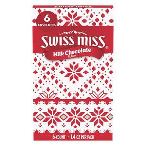 lot 7293 image: 2pk Swiss Miss Milk Chocolate Flavor Hot Cocoa Mix - 8.28oz6ct