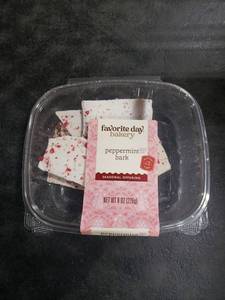 lot 7396 image: Favorite Day Bakery Peppermint Bark 8oz