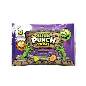 lot 7415 image: Sour Punch Twists Halloween Bag Candy - 18oz