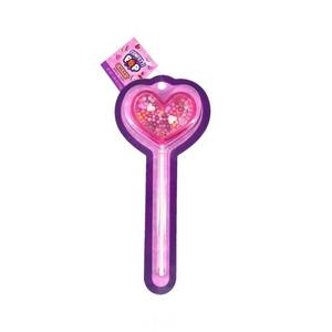 lot 7458 image: 3pk Thrive Brands Valentine Confetti Heart Pop Candies - 1.59oz