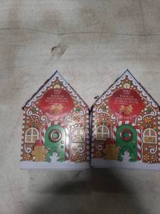 lot 7698 image: 2pk M&S Food Magical Gingerbread Musical House