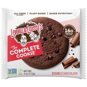 lot 7706 image: 3pk Lenny & Larrys DOUBLE CHOCOLATE BAKED NUTRITION COOKIE, DOUBLE CHOCOLATE