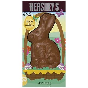 lot 7766 image: HERSHEYS Milk Chocolate Solid Bunny Easter Candy Gift Box - 5oz
