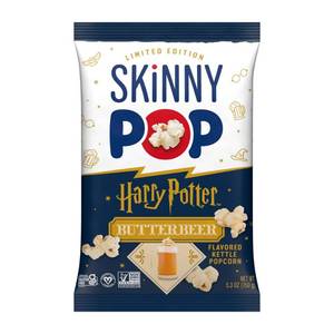 lot 7827 image: 2pk SkinnyPop Popcorn Harry Potter Butterbeer - 5.3oz