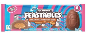 lot 7848 image: 2pk Feastables MrBeast Easter Peanut Butter Cups Pack - 6.17oz5ct