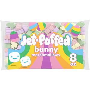 lot 7978 image: 2pk Kraft Jet-Puffed Bunny Marshmallows - 8oz