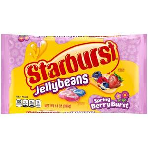lot 7983 image: 2pk Starburst Easter Berry Burst Jellybeans Candy - 14oz