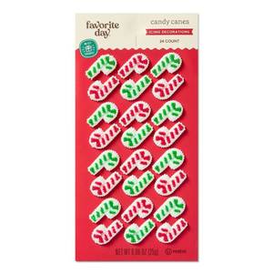 lot 7987 image: 2pkHoliday Candy Canes Icing Decorations - 24ct0.88oz - Favorite Day