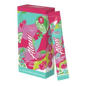 lot 8009 image: Alani Nu Energy Supplement Sticks - Cherry Twist - 2oz10ct Powder for Sports & Dieting