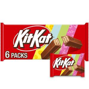 lot 8042 image: Kit Kat Milk Chocolate Wafer Easter Candy Bars - 6ct9oz