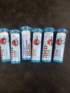 lot 8175 image: 6pk M&Ms Easter Milk Chocolate Mini Candy Tube - 1.08oz