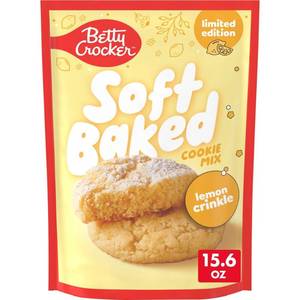 lot 8314 image: Betty Crocker Easter Lemon Crinkle Soft Baked Cookie Mix - 15.6oz