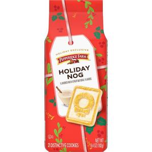 lot 8339 image: 2pk Pepperidge Farm Holiday Chessmen Egg Nog Butter Cookies - 7.25oz