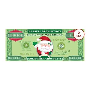 lot 8372 image: 6pk Russel Stover SOLID MILK CHOCOLATE Bills