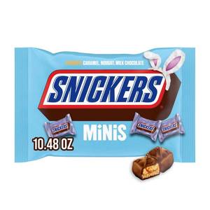 lot 8391 image: Snickers Easter Chocolate Minis Candy Bars - 10.48oz