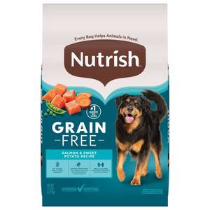 lot 8439 image: Rachael Ray Nutrish Grain Free Salmon and Sweet Potato Recipe Dry Dog Food - 11.5lbs