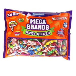lot 8490 image: Frankford Mega Brands Halloween Candy Mix - 40oz225ct