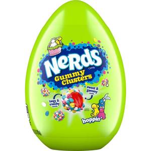 lot 8529 image: Nerds Easter Candy Filled Novelty Egg - 3oz