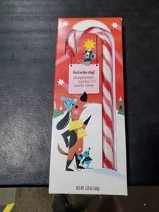 lot 8556 image: Peppermint Candy Cane in Holiday Gift Box