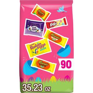 lot 8645 image: HERSHEYS Chocolate Assortment Easter Candy - 35.2oz90pc