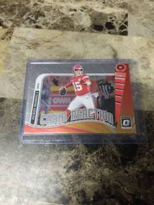 lot 744 image: 2024 Panini Donruss Optic Football Patrick Mahomes Kansas City Chiefs Card