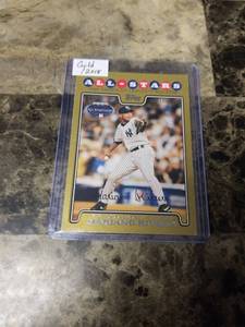 lot 754 image: 2008 Topps Gold 5122008 Mariano Rivera New York Yankees Baseball Card