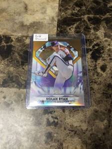 lot 780 image: 2022 Topps Chrome Gold Diamond Nolan Ryan Houston Astros Baseball Card