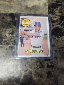 lot 791 image: 1969 Topps Billy Williams Chicago Cubs Baseball Card